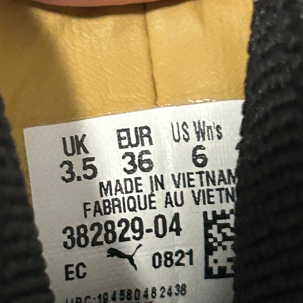 LIKE NEW! Women's Puma Mayze Tan Suede Platform Ankle Boot - 6 - Picture 11 of 14